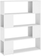 Shumee deliaca stena biela 100 × 24 × 124 cm, 809188 - Knižnica