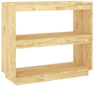 Shumee  80×35×71 cm masivní borovice, 810879 - Knihovna