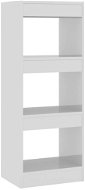 Shumee deliaca stena biela vysoký lesk 40 × 30 × 103 cm drevotrieska, 811616 - Regál