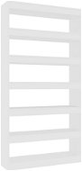 Shumee dělící stěna bílá 100×30×198 cm kompozitní dřevo, 811772 - Knihovna