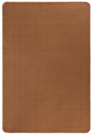 Piece jute carpet with latex backing 70x130 cm brown - Carpet