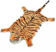 Plyšový koberec tiger 144 cm hnedý - Koberec