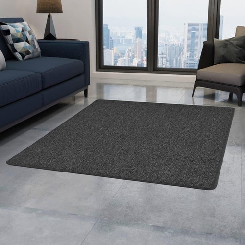 Tufted carpet 160x230 cm anthracite - Carpet - Main image