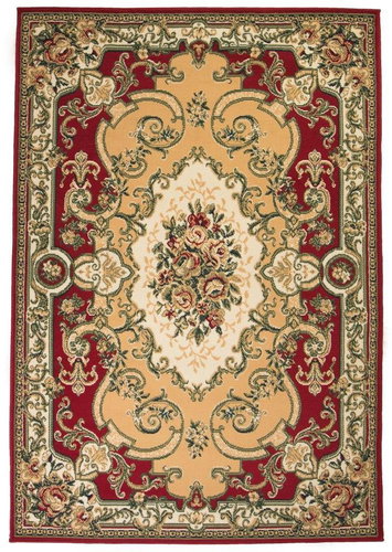 Oriental rug 140x200 cm red-beige - Carpet - Main image