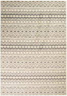 Modern rug with a traditional pattern 80x150 cm beige-gray - Carpet