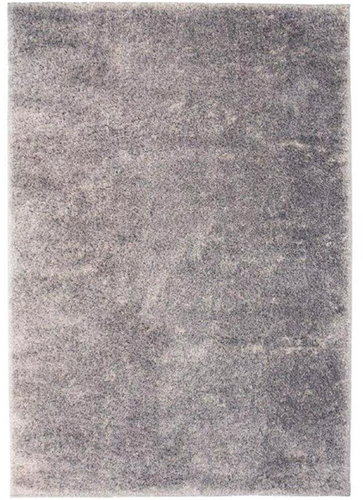 Piece rug with high pile Shaggy 80x150 cm gray - Carpet - Main image