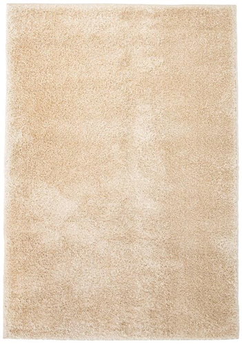 Piece rug with high pile Shaggy 80x150 cm beige - Carpet - Main image