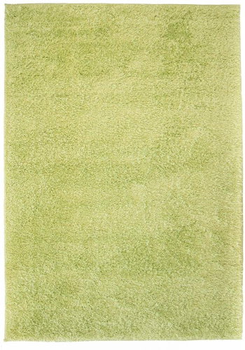Piece rug with high pile Shaggy 80x150 cm green - Carpet - Main image
