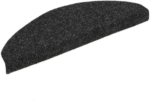 Samolepící nášlapy na schody 10 ks černé 65x21x4 cm vpichované - Stair Treads - Main image
