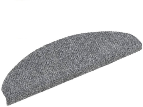 Samolepicí nášlapy na schody 10 ks světle šedé 65x21x4 cm vpich - Stair Treads - Main image