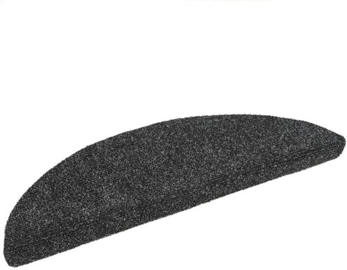 Samolepící nášlapy na schody 10 ks tmavě šedé 54 x 16 x 4 cm - Stair Treads - Main image