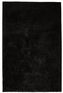 Piece rug with high pile Shaggy 80x150 cm black - Carpet