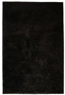 Piece rug with high pile Shaggy 140x200 cm black - Carpet