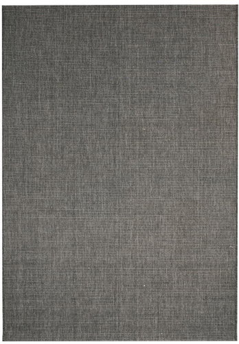 Outdoor / indoor piece rug, sisal look 80x150cm dark. gray - Carpet - Main image