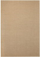 Outdoor / indoor piece rug, sisal look 120x170cm beige - Carpet