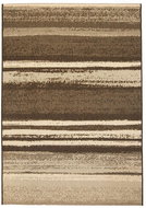 Outdoor / indoor piece rug, sisal look 80x150cm stripes - Carpet