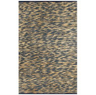 Handmade jute carpet blue and natural 80x160 cm - Carpet