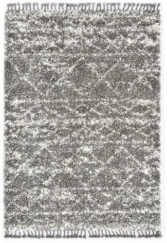 Berber rug with high pile PP gray-beige 160x230 cm - Carpet - Main image