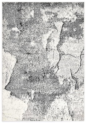 Carpet gray 80x150 cm PP - Carpet - Main image