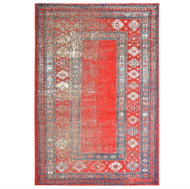 Carpet red 80x150 cm PP - Carpet