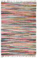 Hand-woven rug Chindi cotton 120x170 cm multicoloured - Carpet