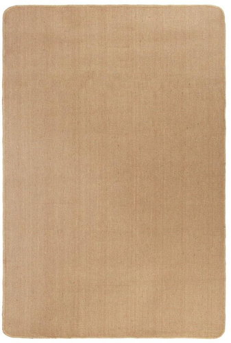 Piece carpet made of jute with latex backing 70x130 cm natural - Carpet - Main image