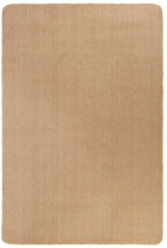 Piece carpet made of jute with latex backing 80x160 cm natural - Carpet - Main image
