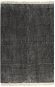 Kilim cotton rug 120x180 cm anthracite - Carpet