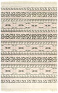 Carpet Kilim with cotton pattern 120x180 cm gray-pink - Carpet