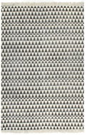 Koberec Kilim se vzorem bavlněný 120x180 cm černobílý - Koberec