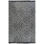 Carpet Kilim with cotton pattern 120x180 cm gray - Carpet
