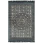 Carpet Kilim with cotton pattern 120x180 cm gray - Carpet