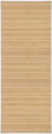 Bamboo rug 80x200 cm natural - Carpet