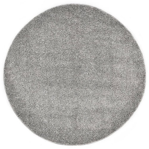 Piece carpet Shaggy 160 cm gray - Carpet - Main image