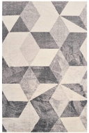 Carpet with print beige 80x150 cm polyester - Carpet
