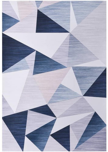 Carpet with multicoloured print 160x230 cm textile - Carpet - Main image