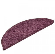 Carpet stair treads 15 pcs dark purple 56×17×3 cm - Stair Treads