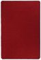 Kusový koberec z juty s latexovým podkladem 120x180 cm červený - Koberec
