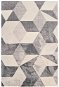 Szőnyeg bézs színű nyomott szőnyeg 120×170 cm poliészter - Szőnyeg