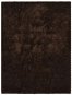 Kusový koberec Shaggy 160×230 cm hnědý - Koberec