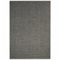Venkovní/vnitřní kusový koberec, sisal vzhled 180x280cm tm.šedý  - Koberec