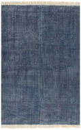 Koberec Kilim bavlněný 200×290 cm modrý - Koberec