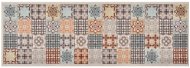 Kuchynský koberec prateľný farebná mozaika 60 × 180 cm - Koberec