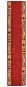 Koberec běhoun gelový podklad červený 67×250 cm - Koberec