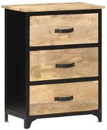 Chest of Drawers 60 x 30 x 75cm Solid Mango Wood - Chest of Drawers