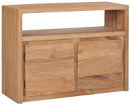 Chest of drawers 80 x 30 x 60 cm solid teak wood - Chest of Drawers