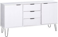 Sideboard New York Range white solid pine wood 321137 - Sideboard