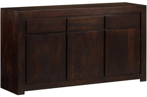 Sideboard made of solid mango wood 147 x 40 x 80 cm 246322 - Sideboard - Main image