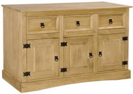 Sideboard, Mexican pine Corona, 132x43x78 cm 243742 - Sideboard