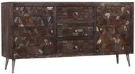 Sideboard solid recycled wood 160 x 40 x 80 cm - Sideboard